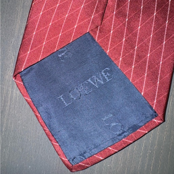 Loewe Red Striped Tie - Picture 4 of 5
